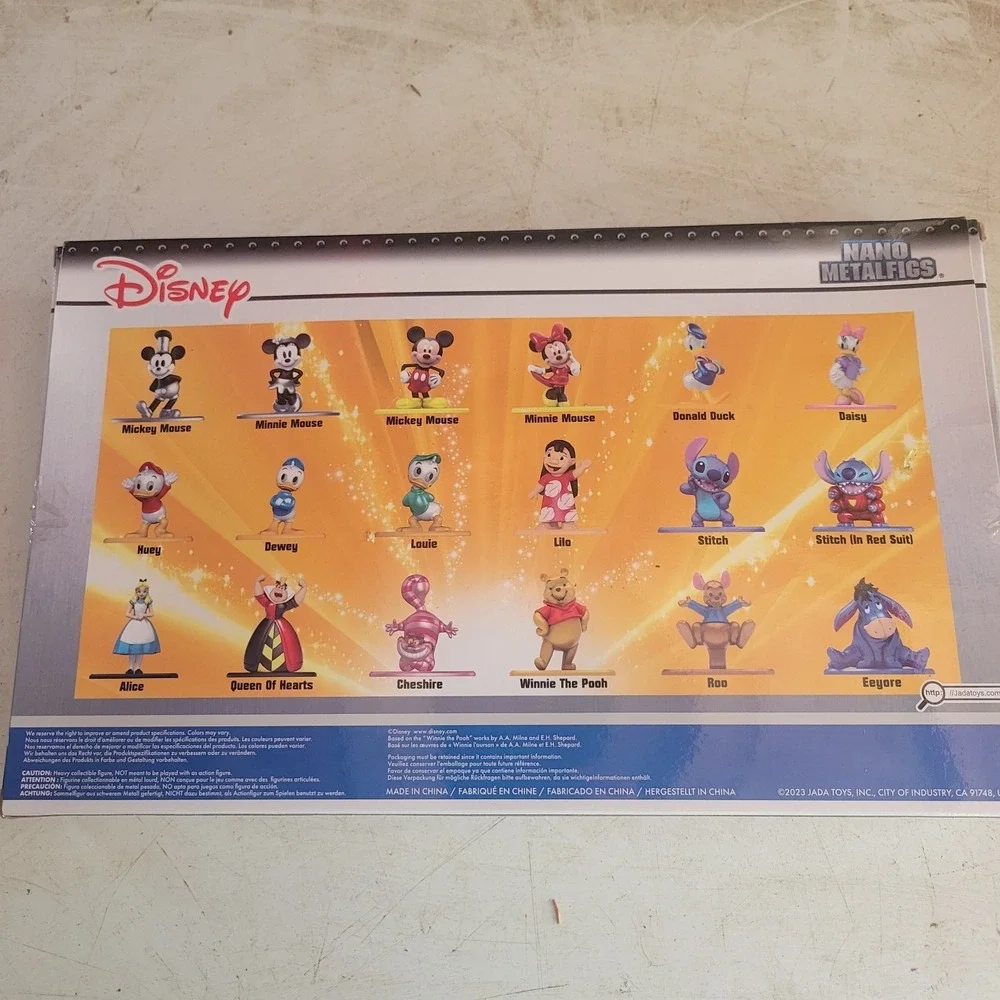 Disney Series 1 Full Set Die-cast Nano Metalfigs